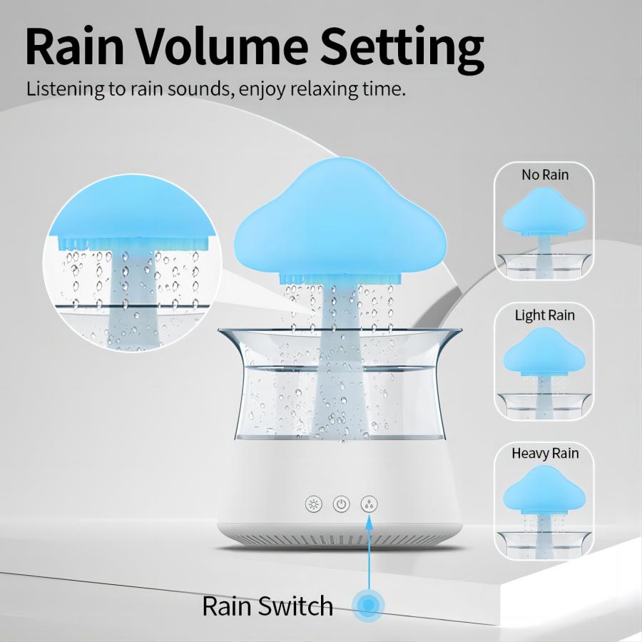 BLOSSOM™-Relax Cloud Rain Diffuser Humidifier