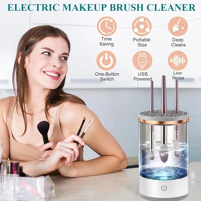 BLOSSOM™-Electric Makeup Brush Cleaner