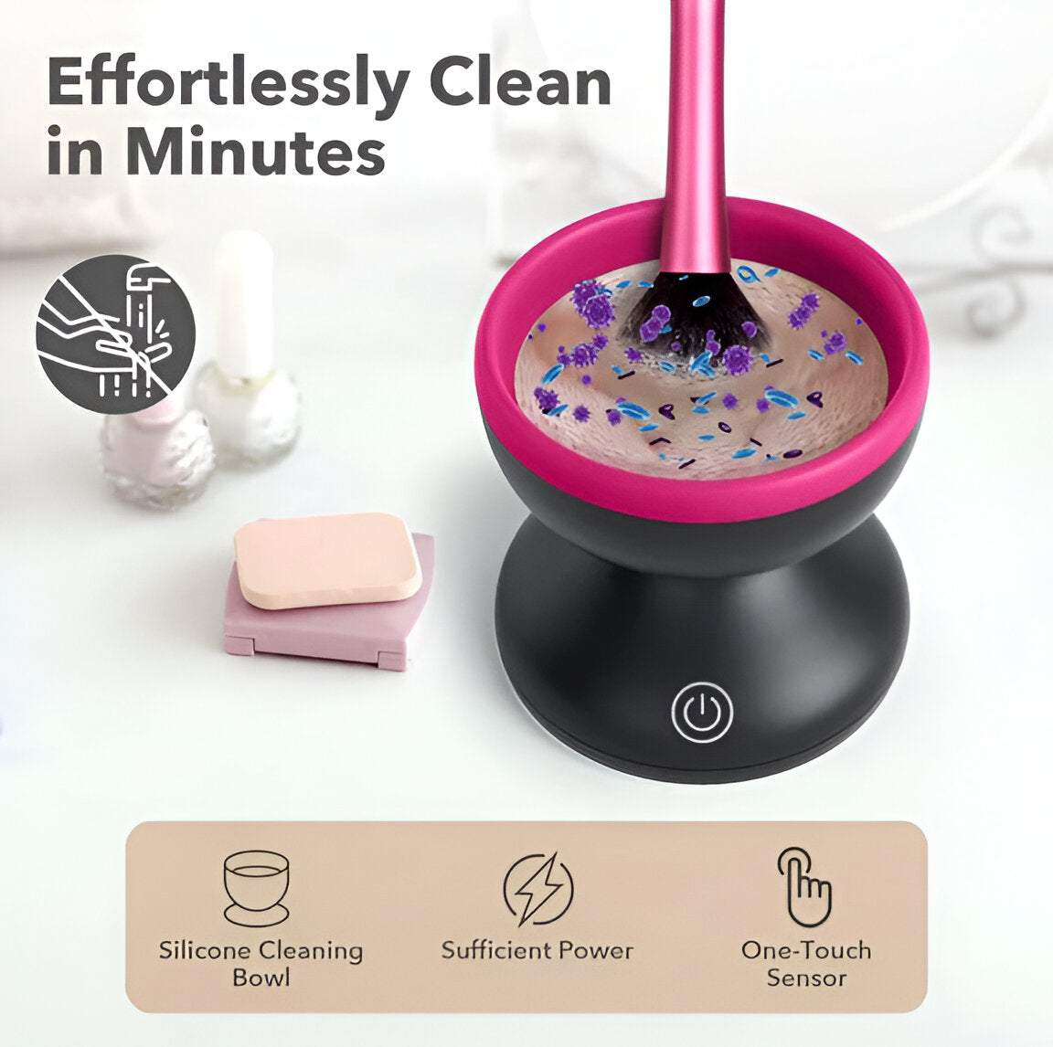 BLOSSOM™-Electric Makeup Brush Cleaner Ultra